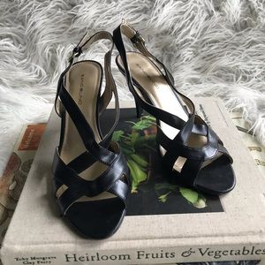 Bandolino Strappy‎ Black High Heels